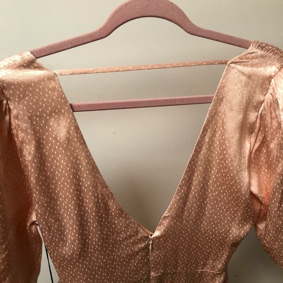 LPA | NWT Elettra Dress Blush Pink Night Out Dress Size Medium - Picture 11 of 11